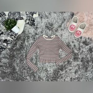 Womens Brandy Melville One Size Long Sleeve Shirt